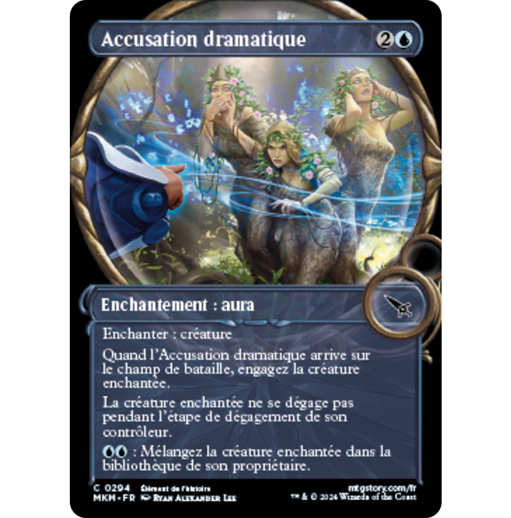 MKM Accusation dramatique (V.1) *FOIL*