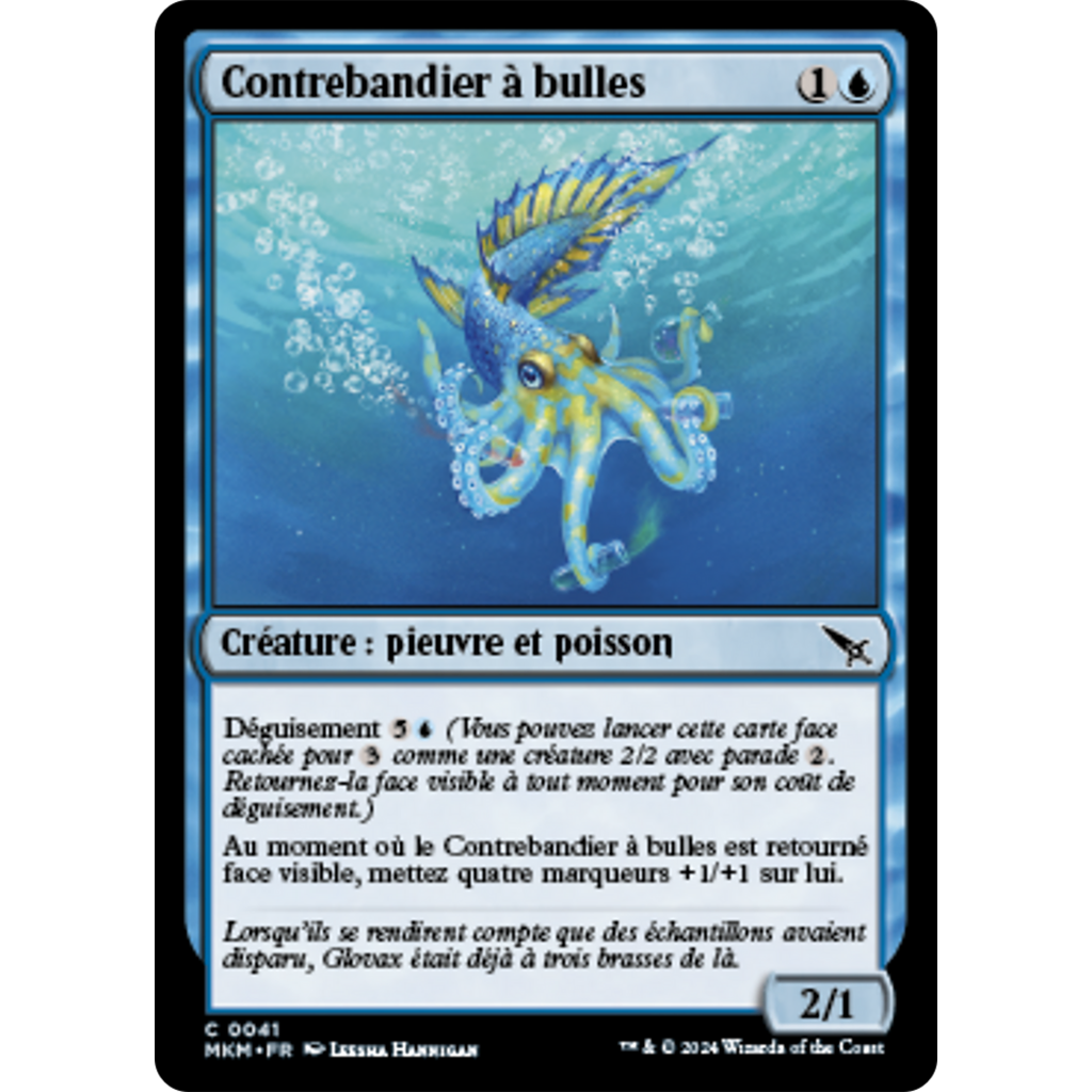 MKM Contrebandier à bulles *FOIL*