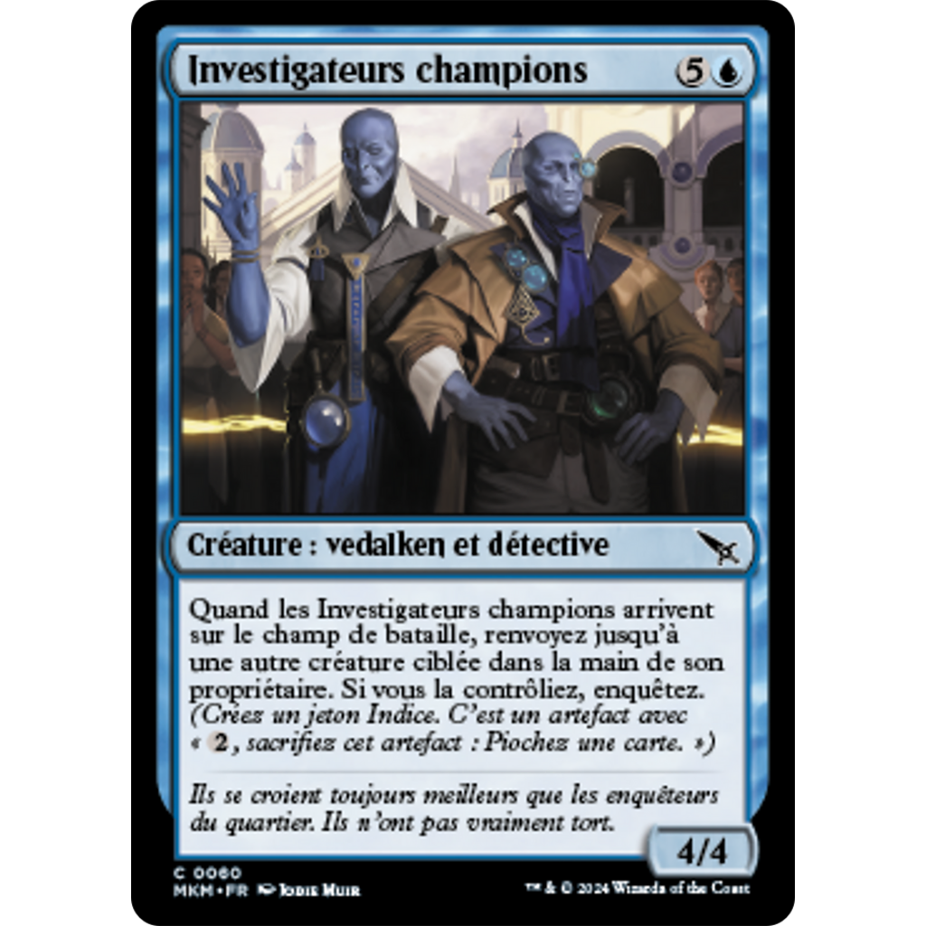 MKM Investigateurs champions