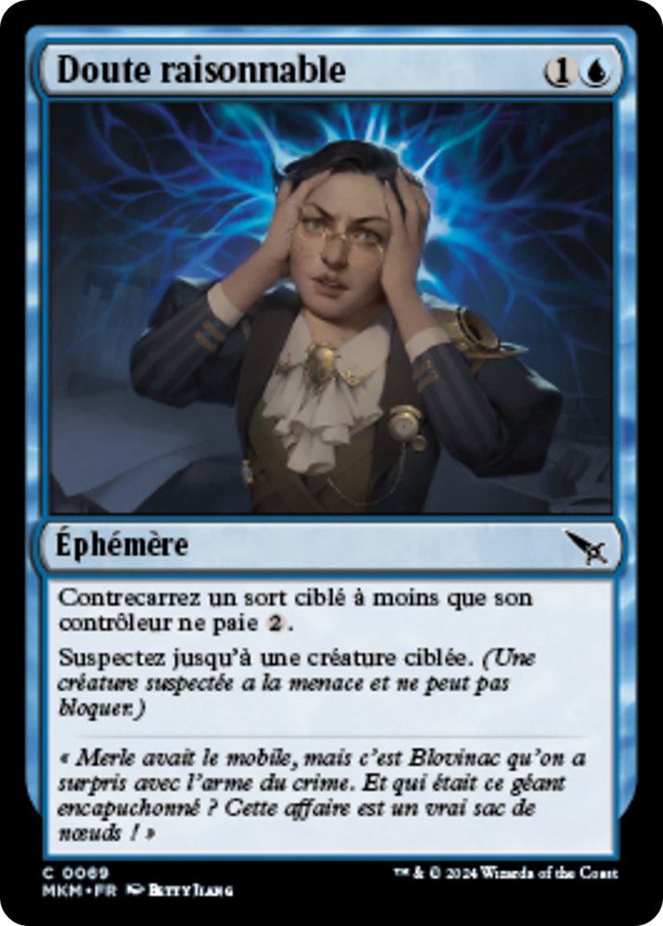 MKM Doute raisonnable