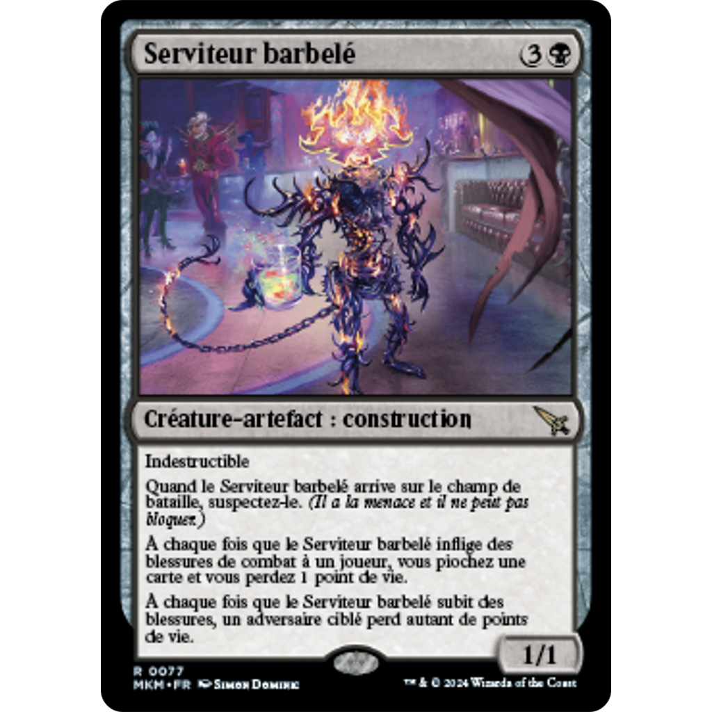 MKM Serviteur barbelé