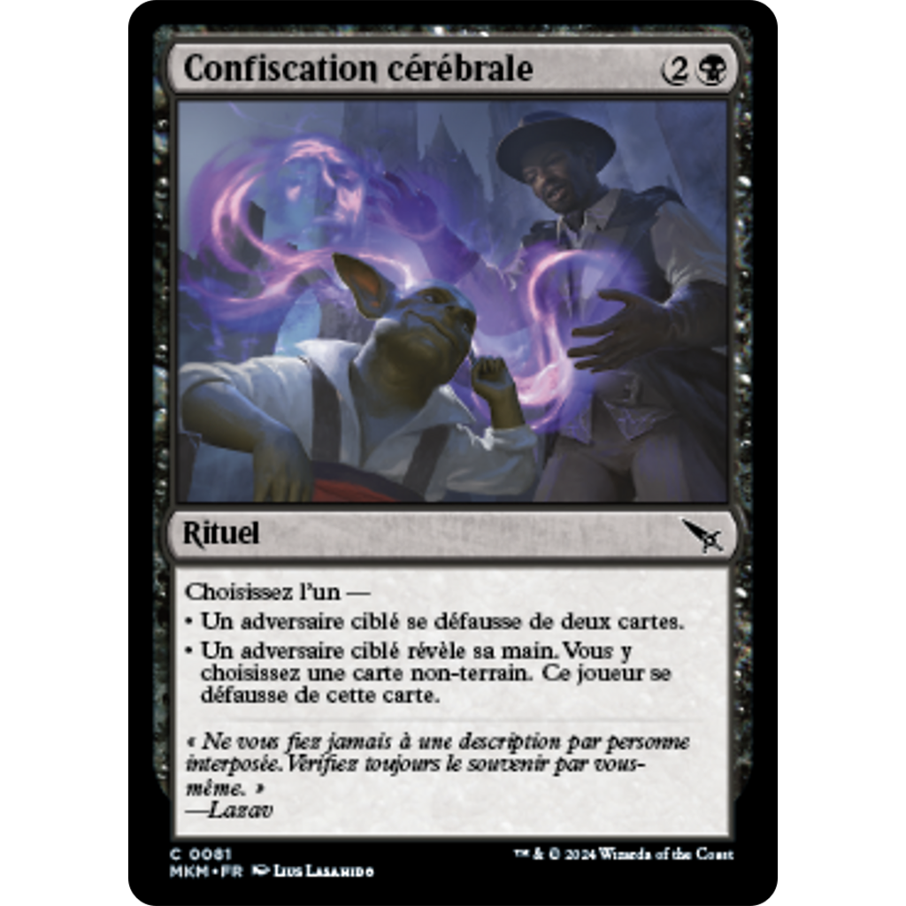 MKM Confiscation cérébrale