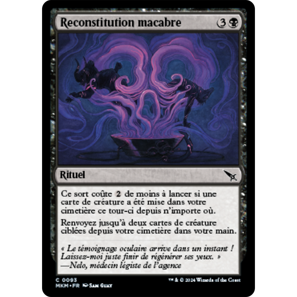 MKM Reconstitution macabre