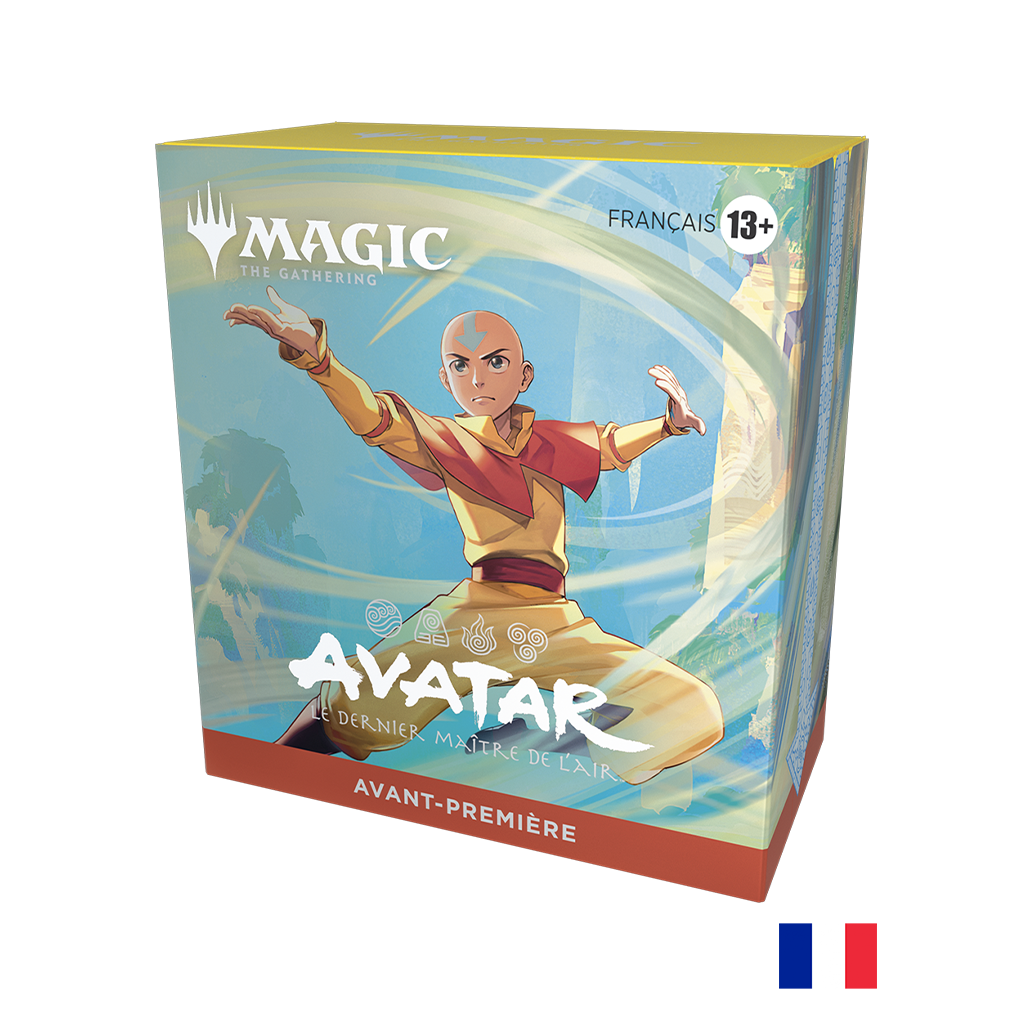 Kit d'Avant-Première - Aang - White - Avatar, le dernier maître de l'air - Magic: The Gathering