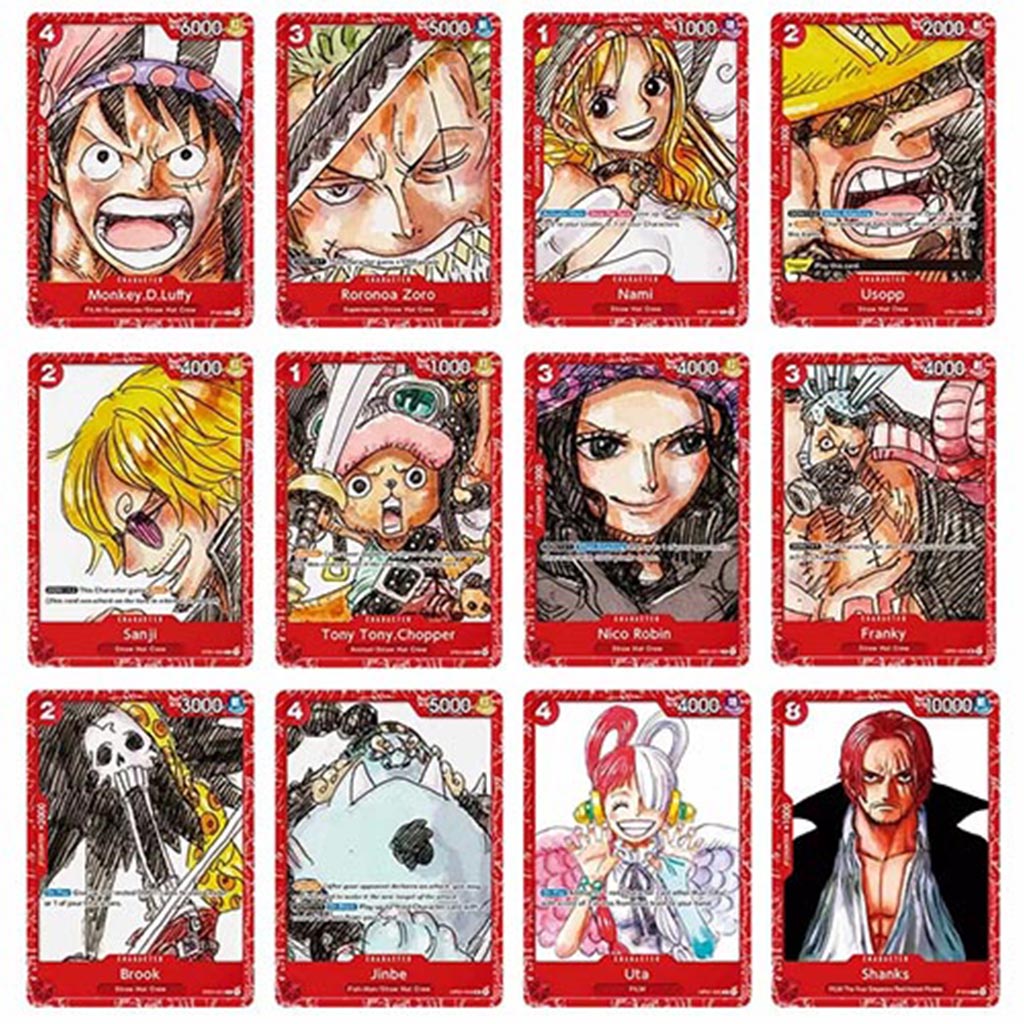 Premium Card Collection RED  - One Piece Card Game (Anglais)