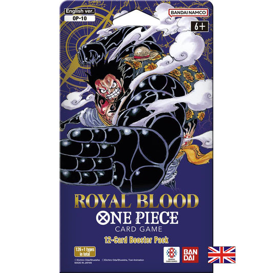 Booster Blister OP10 - One Piece Card Game : Royal Blood (Anglais)
