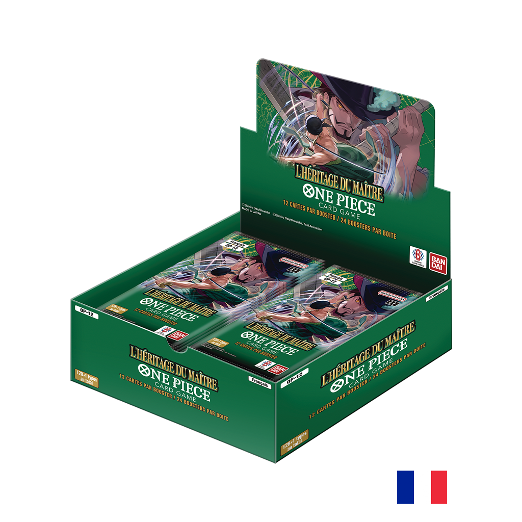 Boite de 24 Boosters OP12 - One Piece Card Game : L'Héritage du Maître