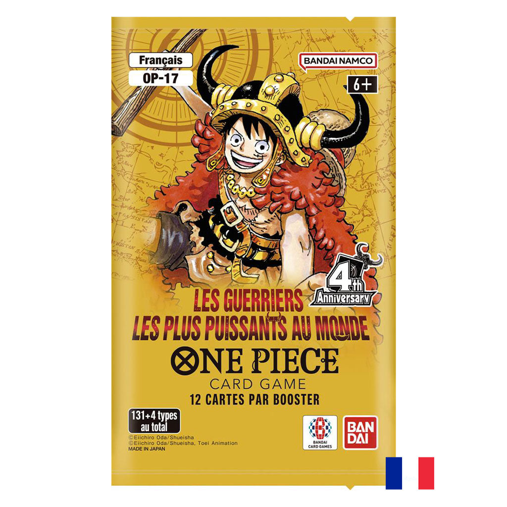 Boite de 24 Boosters OP17 - One Piece Card Game : Les Guerriers les plus puissants au monde FR (Précommande sortie le 28.08.26) **Limité à 2 Displays maximum par personne**