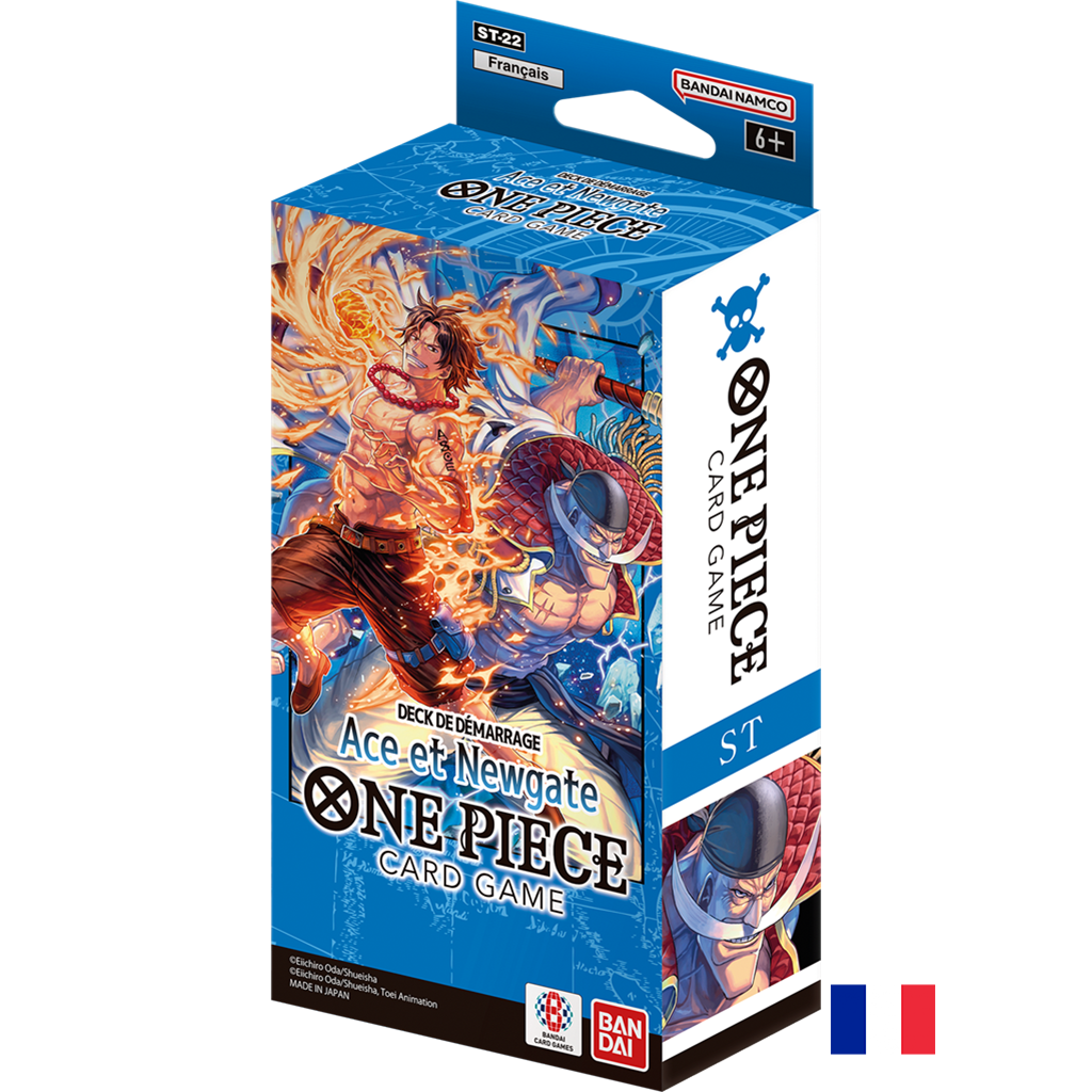 Deck de Démarrage ST-22 : Ace & Newgate - One Piece Card Game