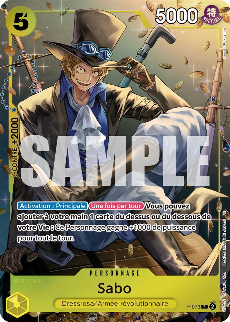 Tin Pack Set Vol.2 - Sabo - One Piece Card Game