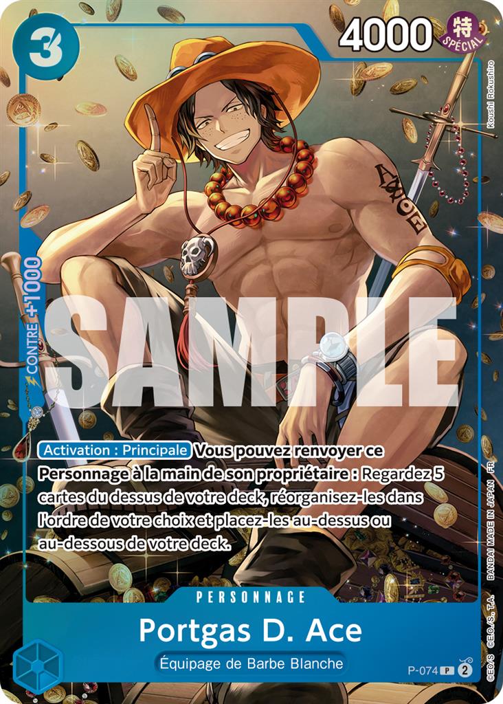 Tin Pack Set Vol.2 - Portgas.D.Ace - One Piece Card Game