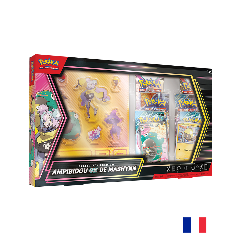 Pokemon - Coffret Collection Premium - Ampibidou ex de Mashynn