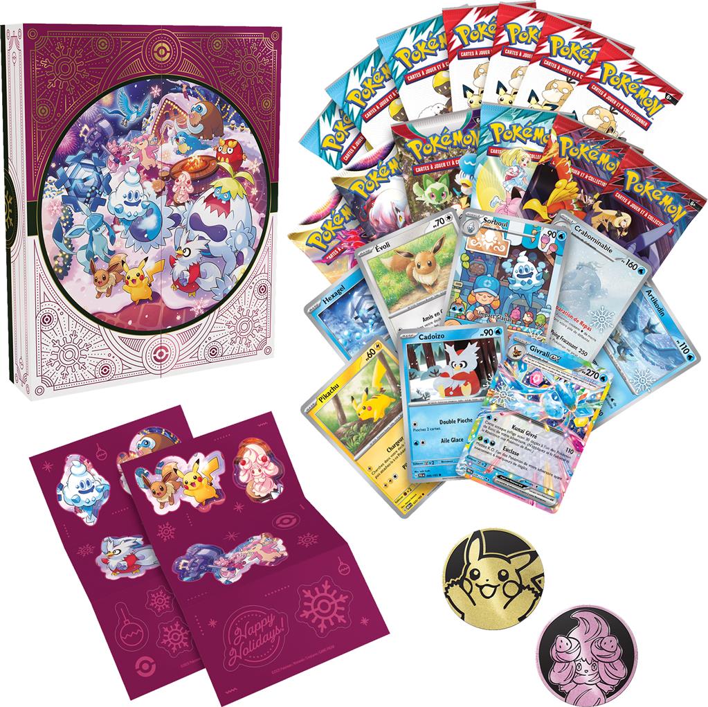 Pokémon : Calendrier des fêtes 2025
