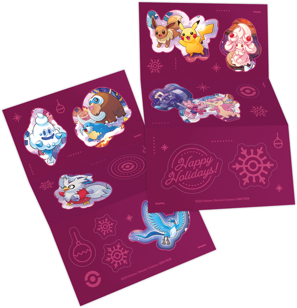 Pokémon : Calendrier des fêtes 2025