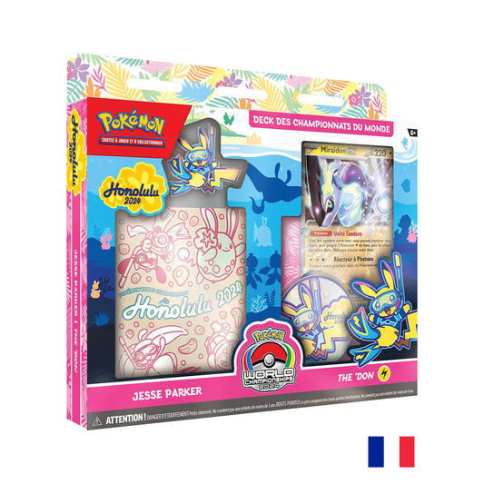 Pokémon : Deck des championnats du monde 2024 Honolulu - Jesse Parker - The 'Don