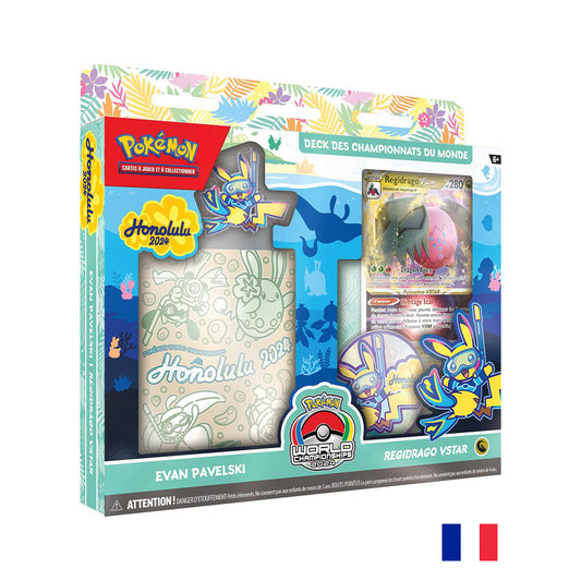 Pokémon : Deck des championnats du monde 2024 Honolulu - Evan Pavelski - Regidrago Vstar