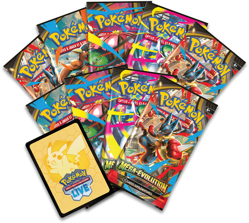 Pokémon Coffret Dresseur d'Elite: Méga Lucario - ME01 - Méga-Évolution (Limité à 1 par personne)