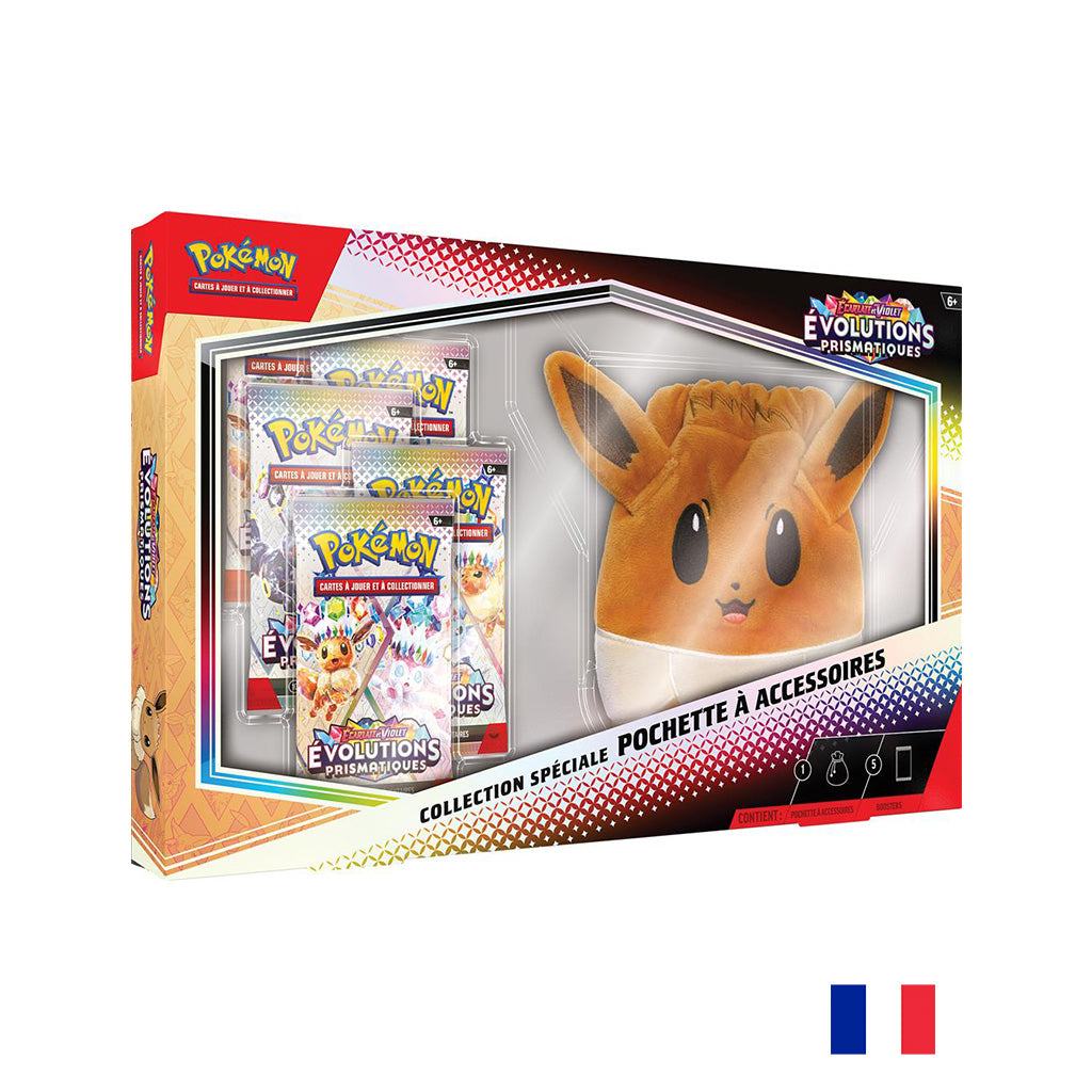 Pokemon - Coffret Collection Spéciale Pochette à Accessoires - Évolutions Prismatiques EV08.5