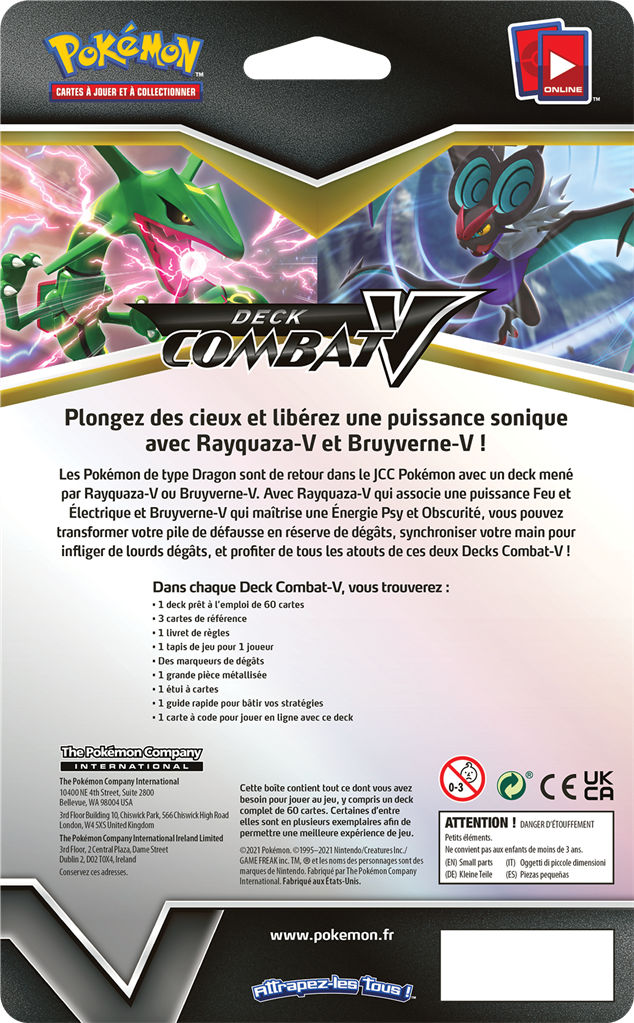 Pokémon : Deck Combat-V Bruyverne-V