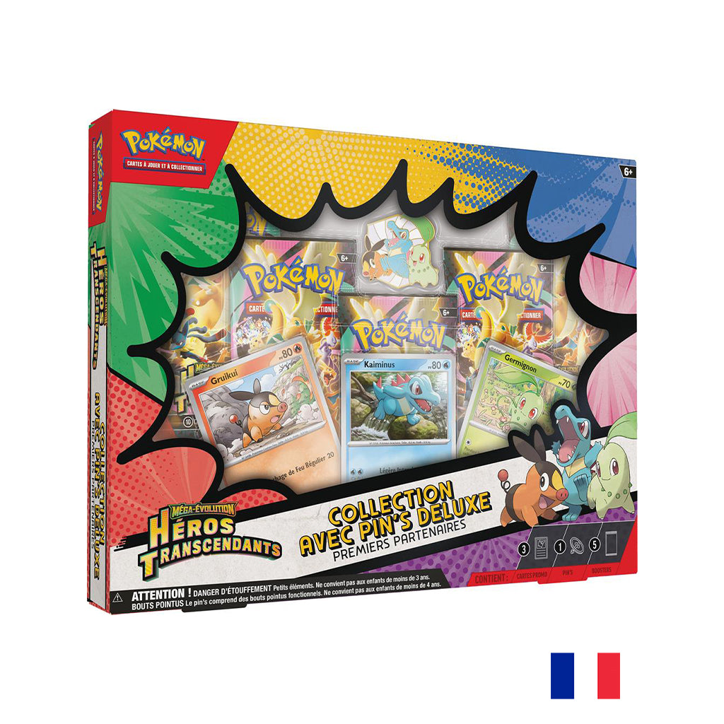Pokémon - Collection Pin's Deluxe - ME02.5 Héros Transcendants