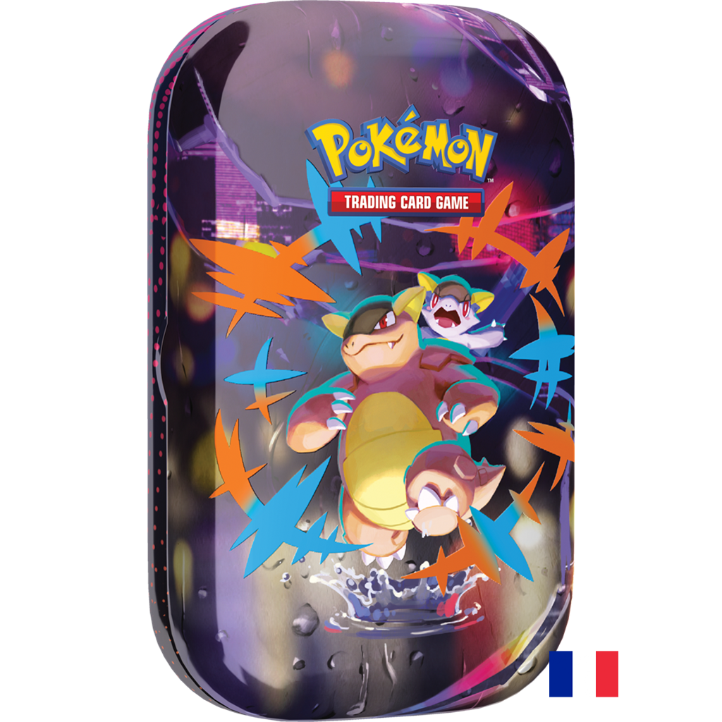 Pokémon Mini Tin Méga Kangourex - Mega Héroïsme - ME01 - Méga-Évolution