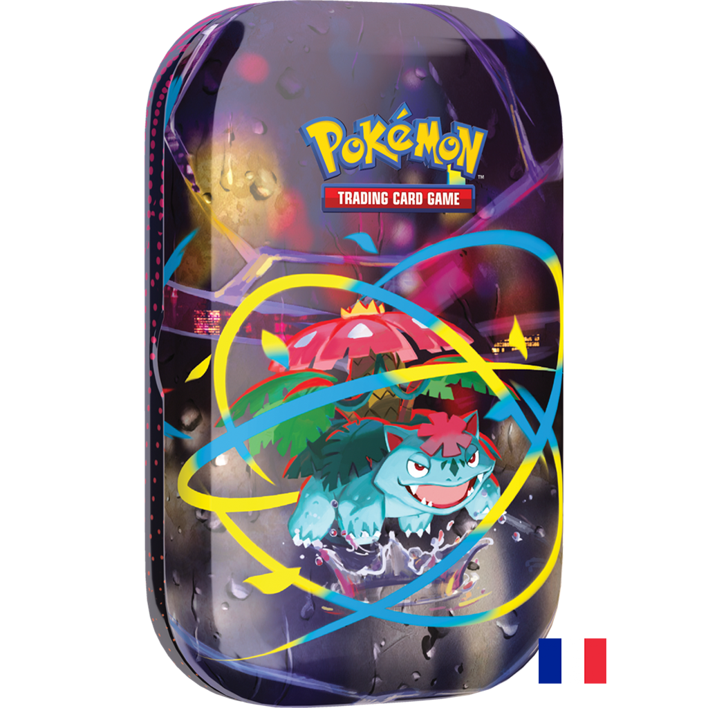 Pokémon Mini Tin Méga Florizarre - Mega Héroïsme - ME01 - Méga-Évolution