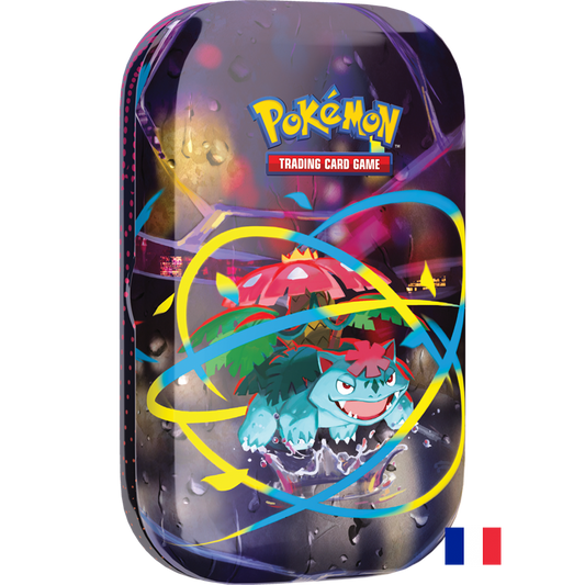 Pokémon Mini Tin Méga Florizarre - Mega Héroïsme - ME01 - Méga-Évolution