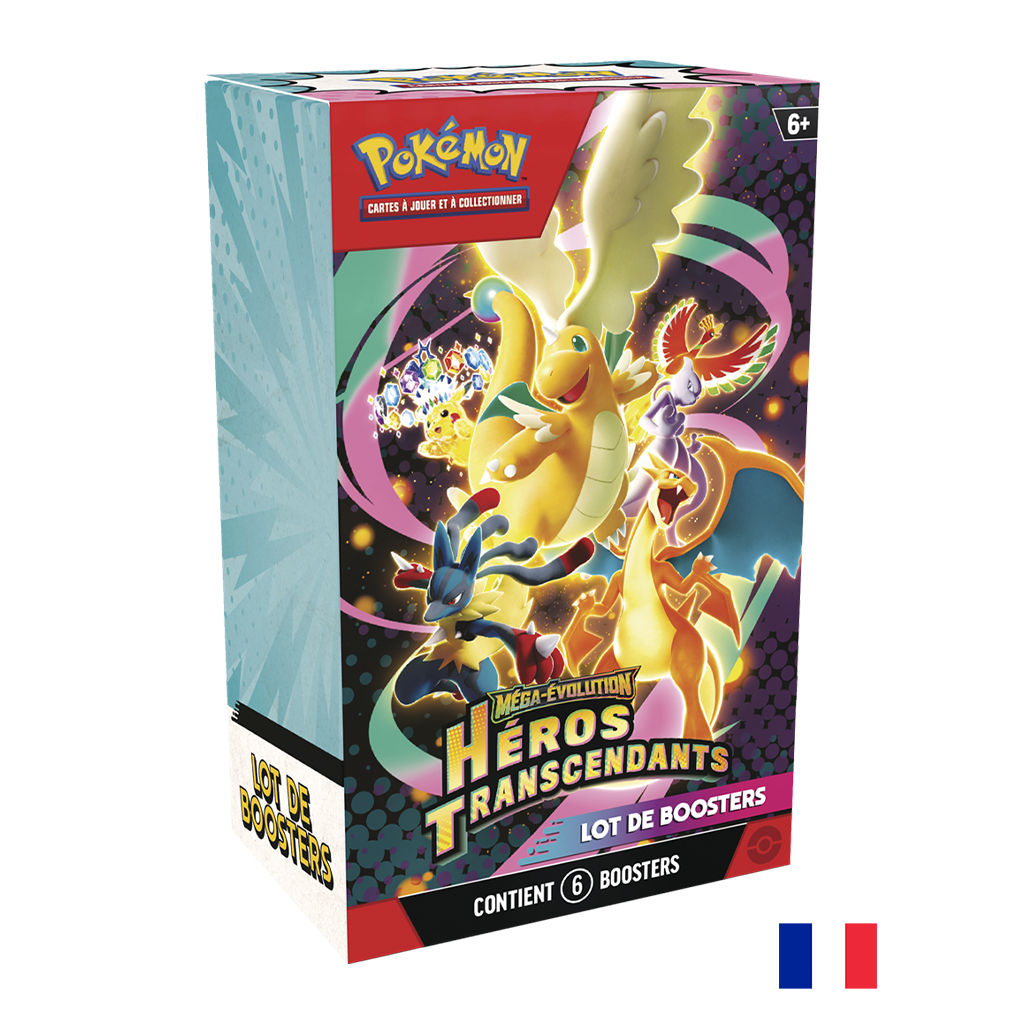 Pokémon - Bundle de 6 boosters - ME02.5 Héros Transcendants