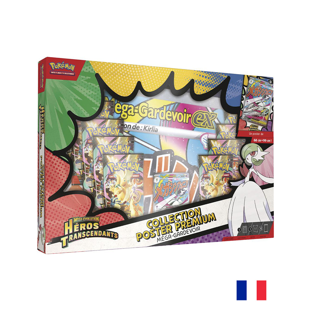 Pokémon - Coffret Premium Collection Poster Méga-Gardevoir - ME02.5 Héros Transcendants