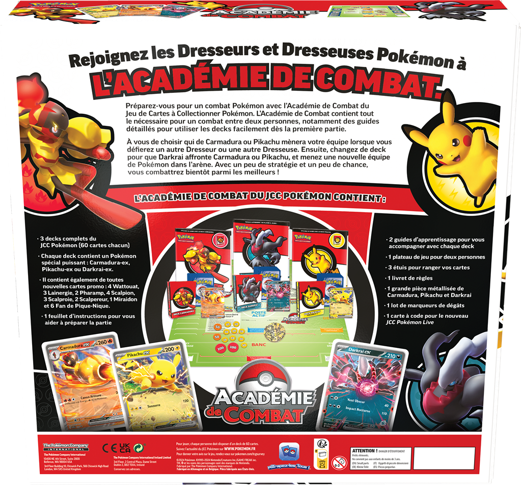 Pokémon : Coffret Académie de Combat V3