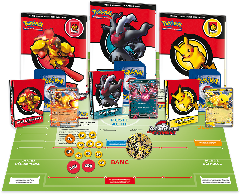 Pokémon : Coffret Académie de Combat V3