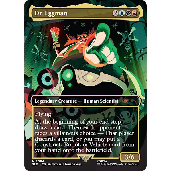 Secret Lair x Sonic : Friends & Foes non foil - Magic: The Gathering (Anglais) (Précommande sortie le 21.08.25) (Arrivage prévu le 2 Septembre)
