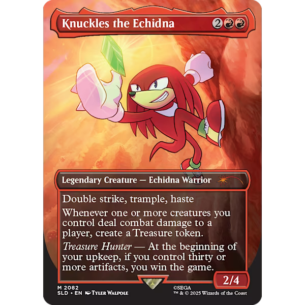 Secret Lair x Sonic : Friends & Foes non foil - Magic: The Gathering (Anglais) (Précommande sortie le 21.08.25) (Arrivage prévu le 2 Septembre)