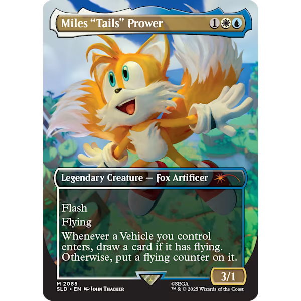 Secret Lair x Sonic : Friends & Foes non foil - Magic: The Gathering (Anglais) (Précommande sortie le 21.08.25) (Arrivage prévu le 2 Septembre)