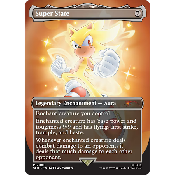 Secret Lair x Sonic : Friends & Foes non foil - Magic: The Gathering (Anglais) (Précommande sortie le 21.08.25) (Arrivage prévu le 2 Septembre)