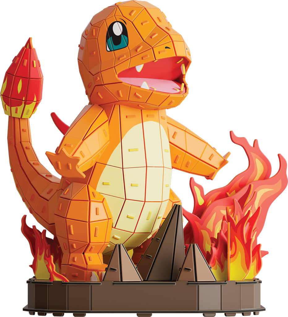 4D Build Pokémon - Salameche