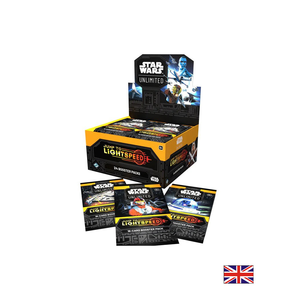 Boite de 24 Boosters - Jump to Lightspeed - Star Wars: Unlimited (Anglais)