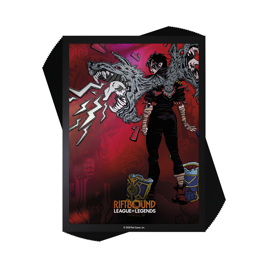 100 Art Sleeves Standard Vi - Riftbound League of Legends TCG : Unleashed