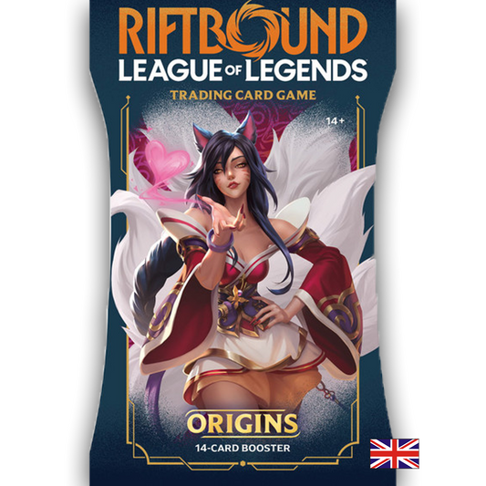 Booster - Riftbound League of Legends TCG : Origins (Anglais) (Précommande sortie le 31 Octobre 2025)