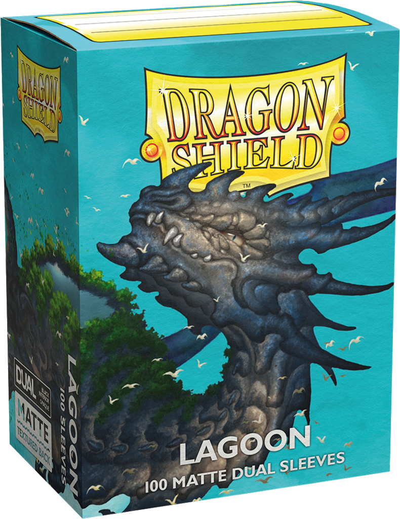 Dragon Shield 100 Matte Dual Sleeves Standard Lagoon Saras