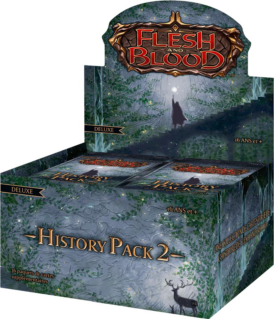 Flesh & Blood : History Pack 2 - Black Label Boite de 36 Boosters