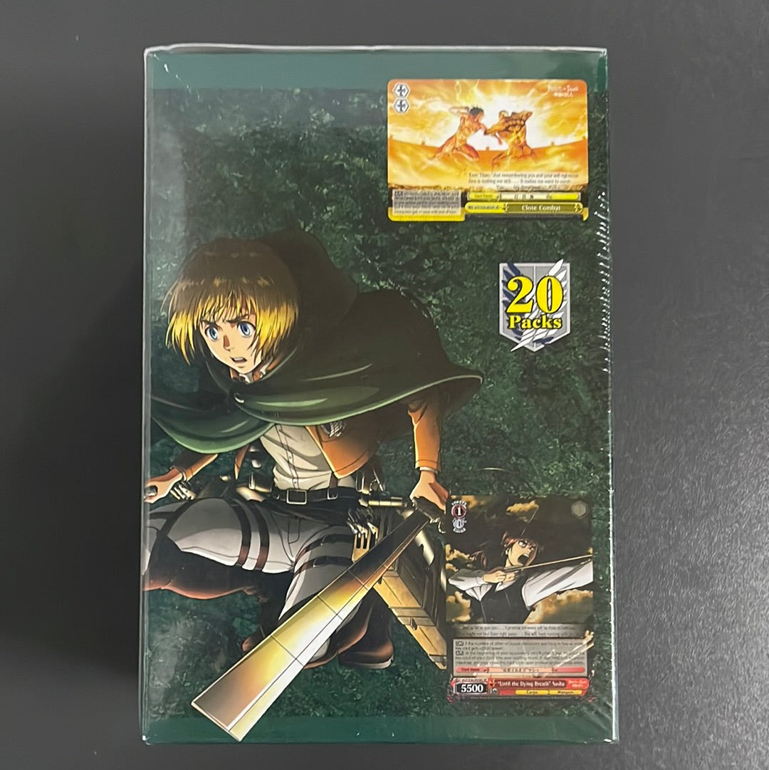 Boîte de Boosters Attack on Titan Vol2 (Anglais)