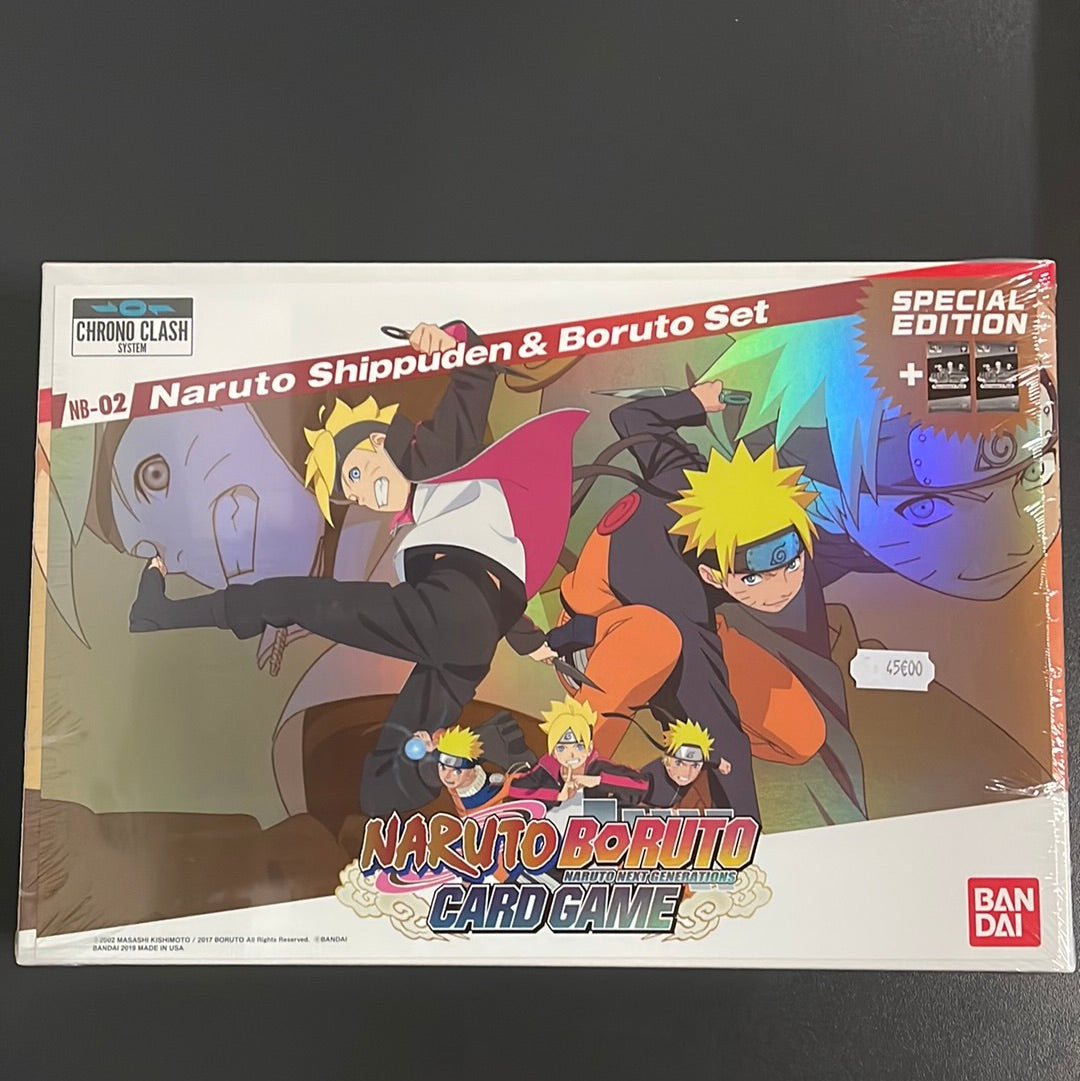 Chrono Clash NB-01 Naruto Boruto Next Generations Card Game Special Edition  Set