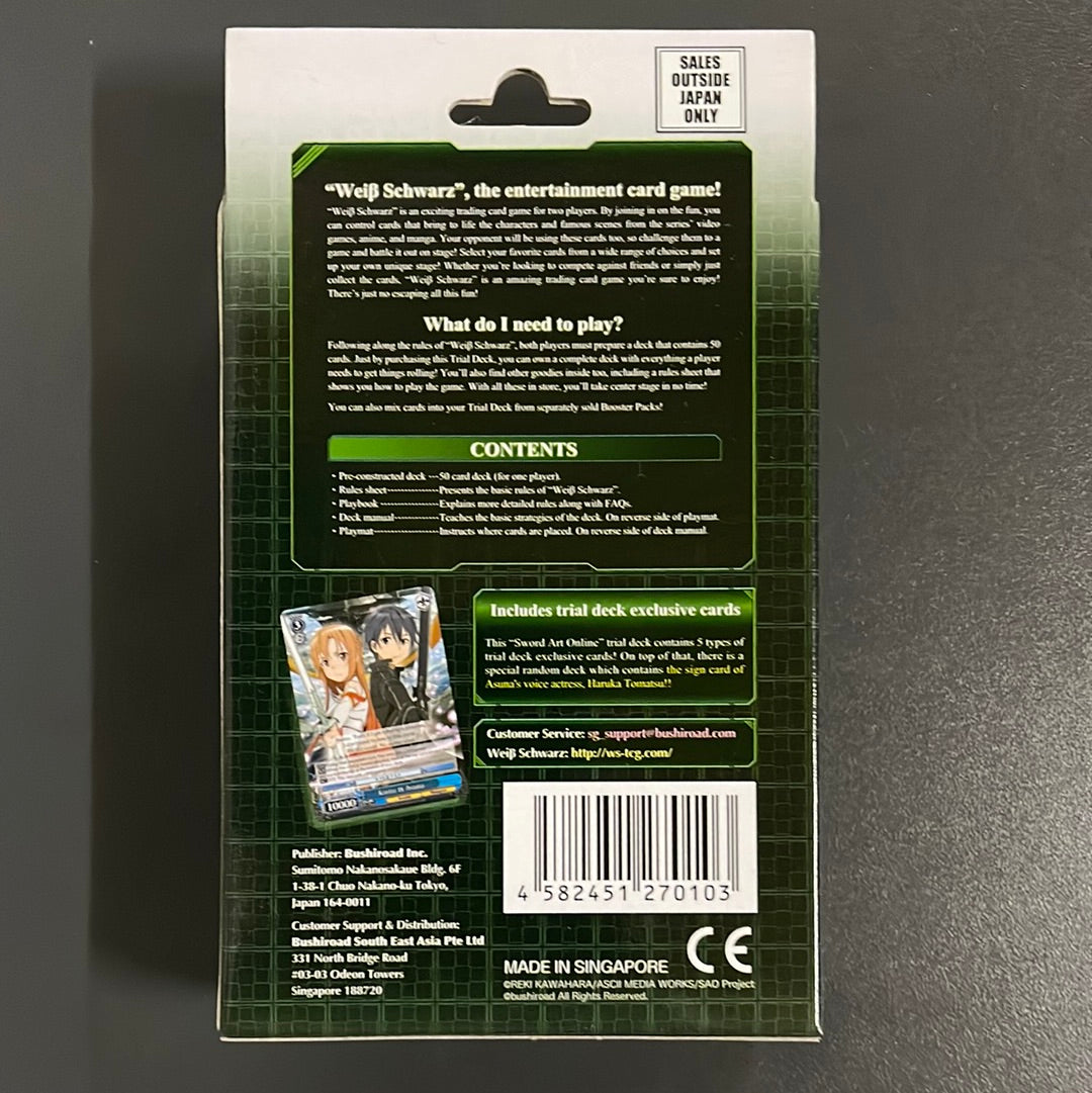 Deck Sword Art Online (Anglais)