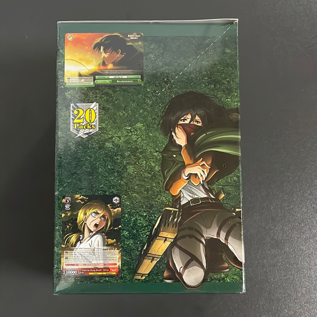 Boîte de Boosters Attack on Titan Vol2 (Anglais)