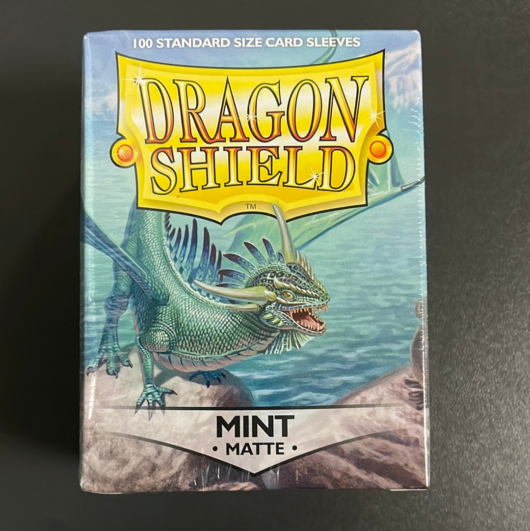 Dragon Shield 100 Sleeves Standard Mint Matte