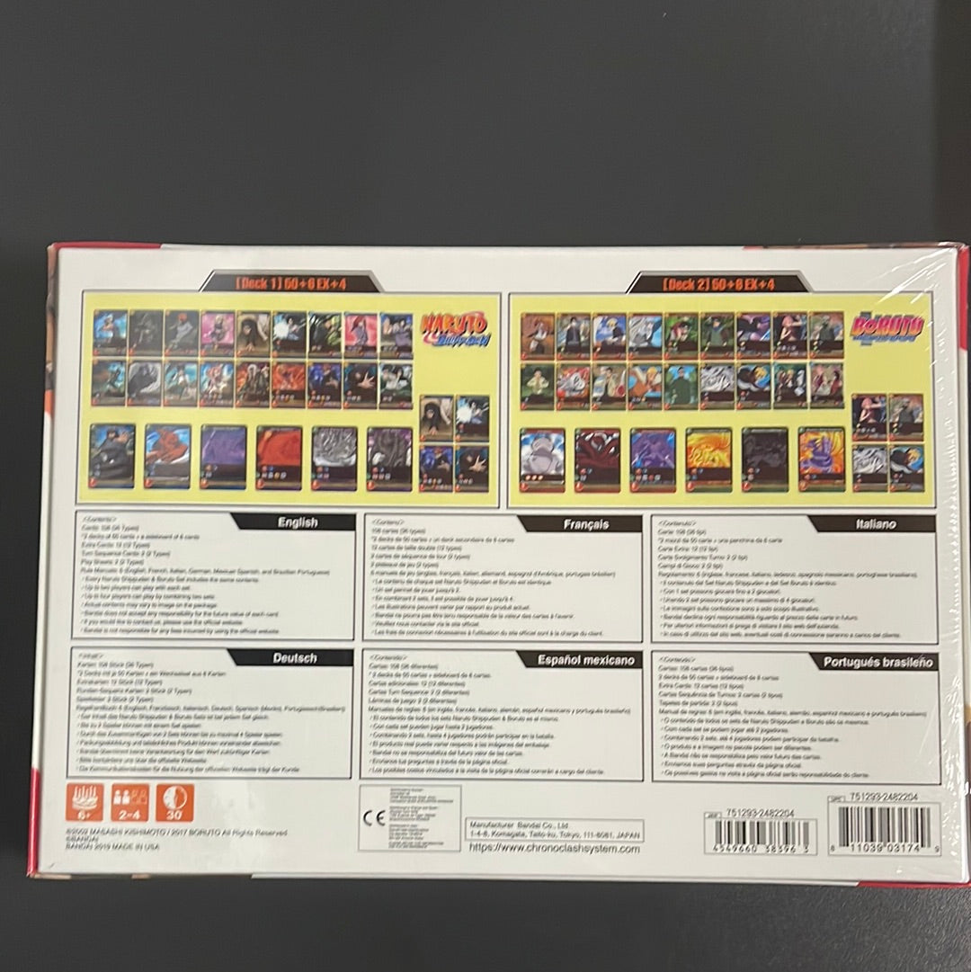Naruto Shippuden & Boruto Card Game Set NB02