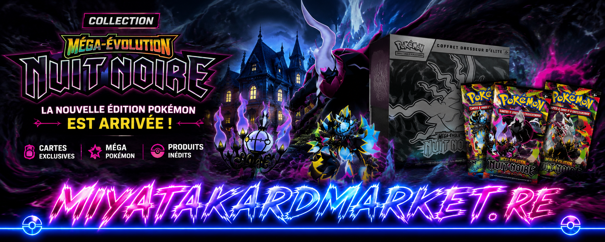 Pokémon - ME05 Nuit Noire