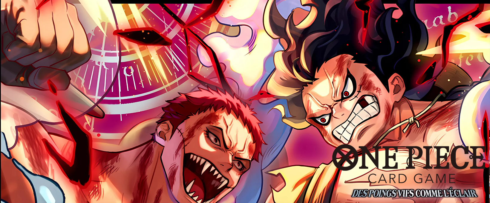 One Piece Card Game - Des poings vifs comme l'éclair