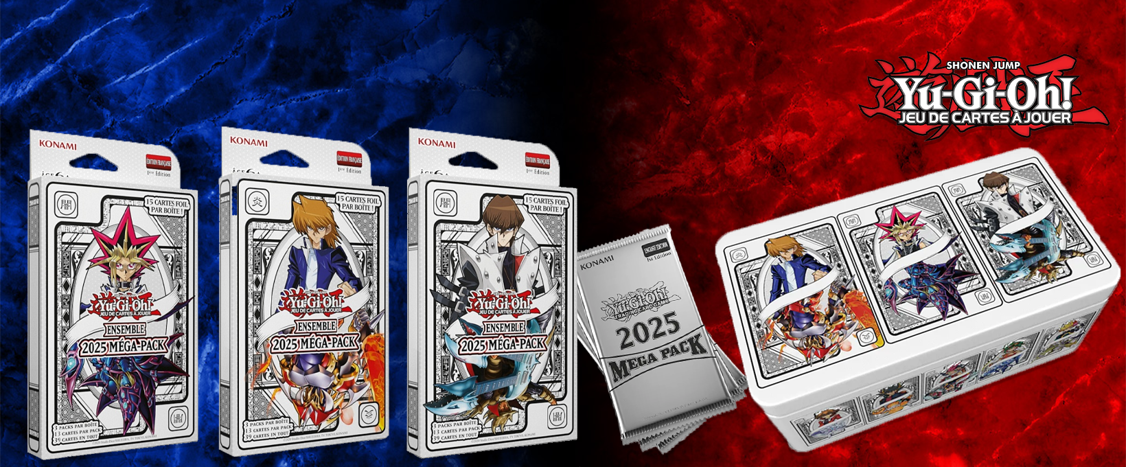 Yu-Gi-Oh! - Boîte 2025 Méga-Pack Tin Box MP25